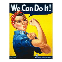 We kunnen het! Rosie de Riveter