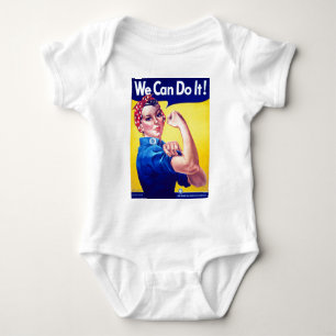 We kunnen het rosie de Riveter Romper