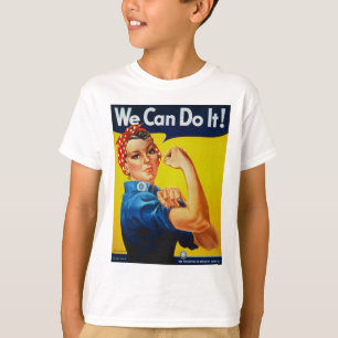 We kunnen het rosie de Riveter T-shirt