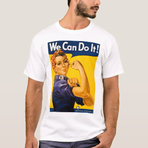 We kunnen het! Rosie de Riveter WW2 T-shirt