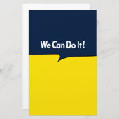 We kunnen het Rosie doen Briefpapier (Voorkant / Achterkant)