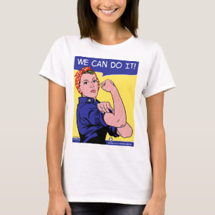 We kunnen het!  Rosie the Riveter Pop Art Version T-shirt