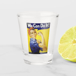 We kunnen het! shot glas