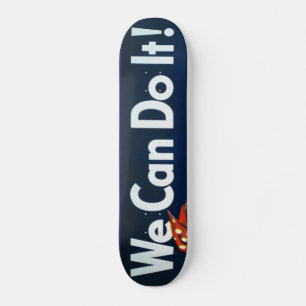 We kunnen het skateboard doen