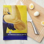 We kunnen het! theedoek (Quarter Fold)