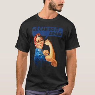 We kunnen het weer doen Rosie de Riveter Feminist  T-shirt
