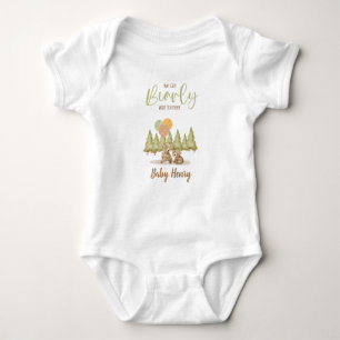 We kunnen nauwelijks wachten   BABY SHOWER Romper