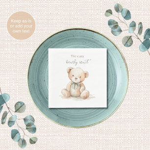 We Kunnen Nauwelijks Wachten Baby Shower Servetjes Servet