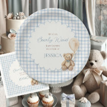 We kunnen nauwelijks wachten Jongen Teddydbeer Bab