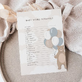 We kunnen nauwelijks wachten | Neutraal Baby Word Informatiekaartje