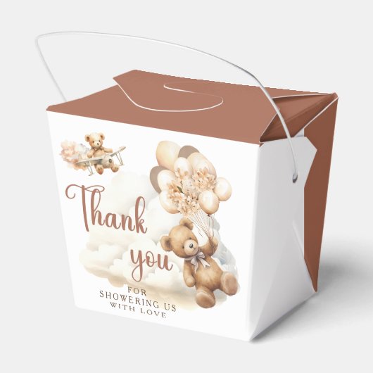 We kunnen nauwelijks wachten op Boho genderneutraa Bedankdoosjes (Achterkant)