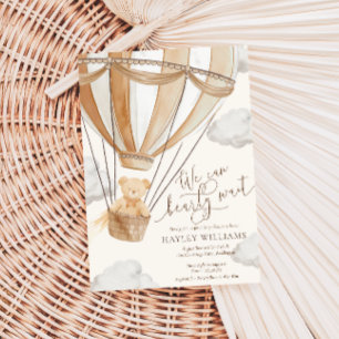 We kunnen nauwelijks wachten op een Baby shower Kaart