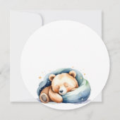 We kunnen nauwelijks wachten op het slapen Teddy B Save The Date (Achterkant)