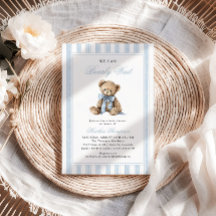 We kunnen nauwelijks wachten Teddybeer Baby Shower