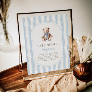We kunnen nauwelijks wachten tot de late night lui poster