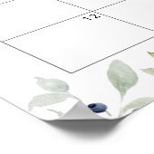 We kunnen nauwelijks wachten verlofdag kalender po poster (Hoek)