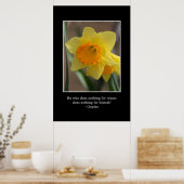 We kunnen onszelf beter voor anderen doen poster (Keuken)