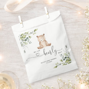 We kunnen snel wachten op baby shower bedankzakje