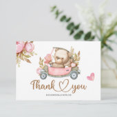 We kunnen snel wachten op baby shower dankzij je c kaart (Staand voorkant)