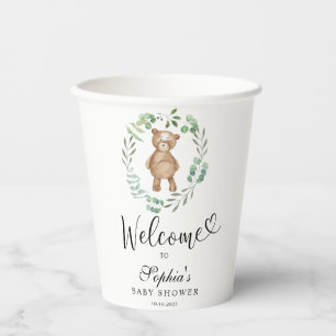 We kunnen snel wachten op baby shower papieren bekers