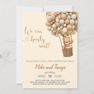 We kunnen snel wachten op een hete luchtballon en  kaart