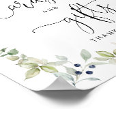 We kunnen snel wachten op Kaarten en cadeaubord Poster (Hoek)