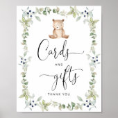 We kunnen snel wachten op Kaarten en cadeaubord Poster (Voorkant)