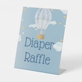 We kunnen snel wachten reclamebord met voetstuk