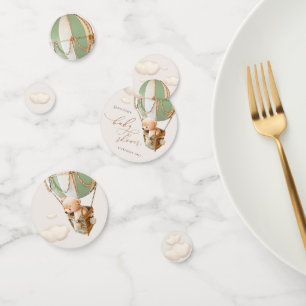 We kunnen wachten. Baby shower Confetti