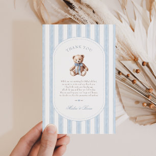 We kunnen wachten op Baby shower Dank je creditcar