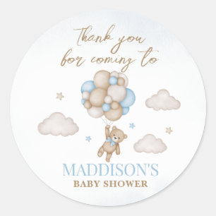 We kunnen wachten op Baby shower Sticker