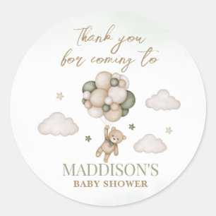 We kunnen wachten op Baby shower Sticker