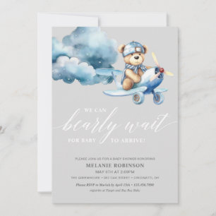 We kunnen wachten tot Baby Baby shower aandoet Kaart