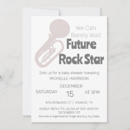 We kunnen wachten tot Genderneutraal Baby shower I Kaart