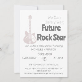 We kunnen wachten tot Genderneutraal Baby shower I Kaart