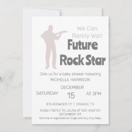 We kunnen wachten tot Genderneutraal Baby shower I Kaart