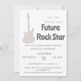 We kunnen wachten tot Genderneutraal Baby shower I Kaart