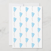 We kunnen wachten tot Teddy Bear Baby shower Kaart (Achterkant)