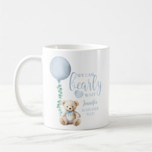 We kunnen wachten tot Teddy Bear Baby shower Koffiemok