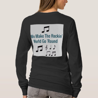 We laten de Rockin World ronddraaien T-shirt