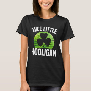 We Little Hooligan Boy Kinder St Patricks Day Iris T-shirt