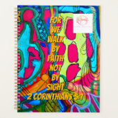 We lopen door geloof, niet door zicht planner (Voorkant)