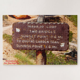 We Love Bryce Canyon Utah Jigsaw Puzzle