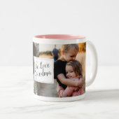 "We Love Grandma" Photo Coffee Mug Cadeau (Devant droit)