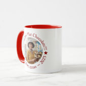 We LOVE Hot Chocolate Festive Personalized Mok (Voorkant links)