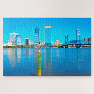 We Love Jacksonville in Florida Legpuzzel