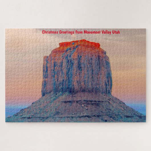 We Love Monument Valley Utah Jigsaw Puzzle (Horizontal)