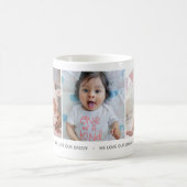 We Love Our Daddy Photo Collage Mug (Centre)
