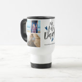 We Love Papa Fête des pères Photo Collage Café Mug (Devant gauche)