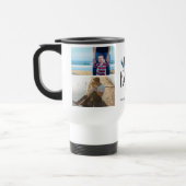 We Love Papa Fête des pères Photo Collage Café Mug (Gauche)